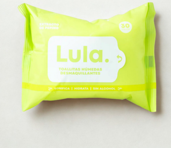 TOALLITAS DESMAQUILLADORAS-LULA